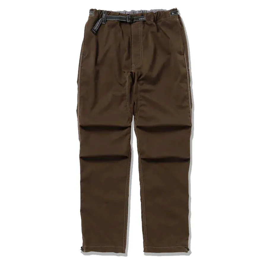 And Wander Polyester Climbing Pants Dark Khaki