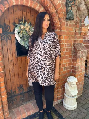 Animal Print Blouse Tyra