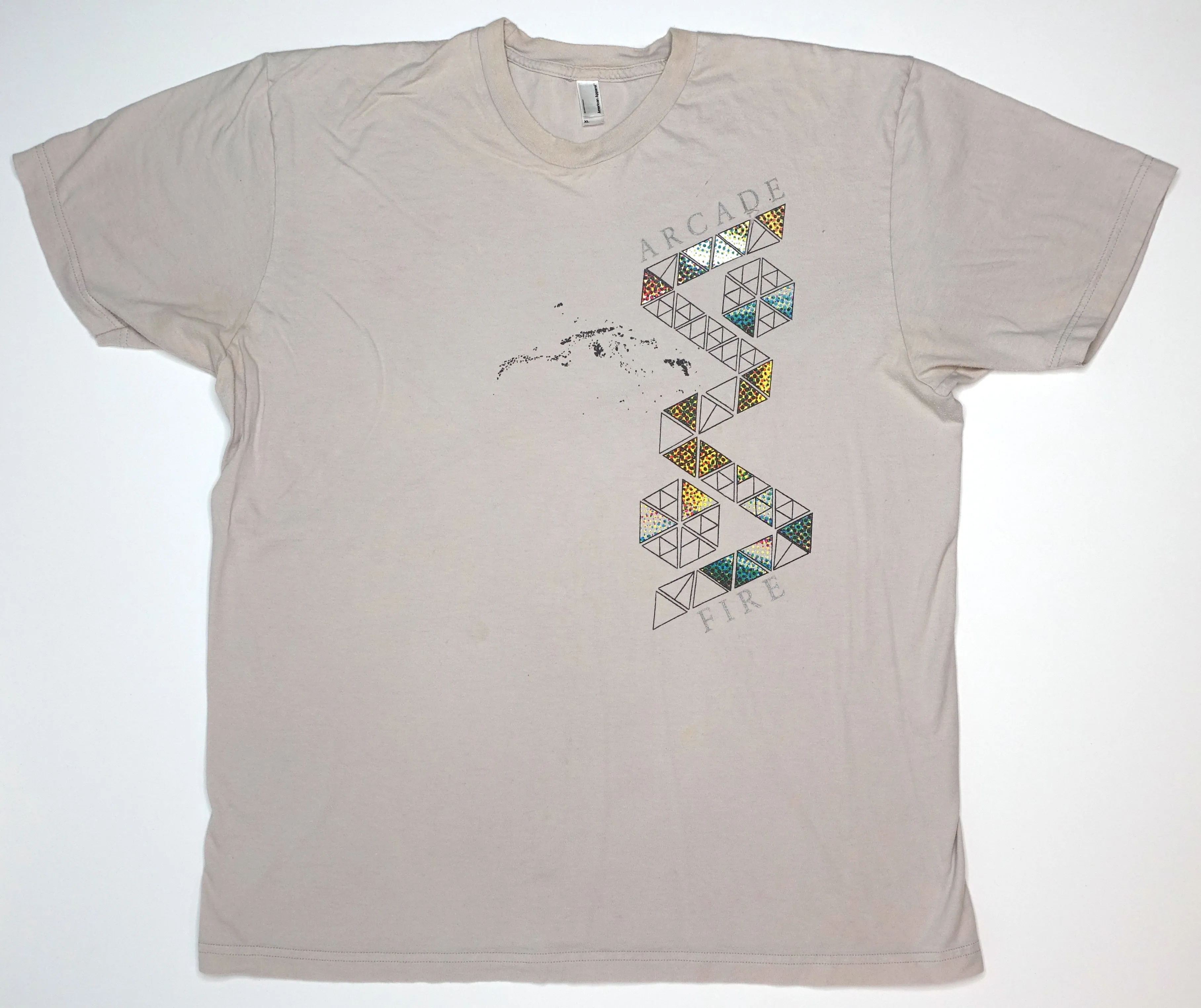 Arcade Fire - Triangles Tour Shirt Size XL