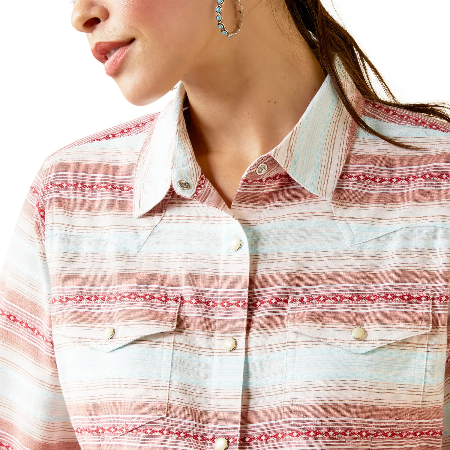 Ariat Women's Savannah Snap Shirt Jacquard