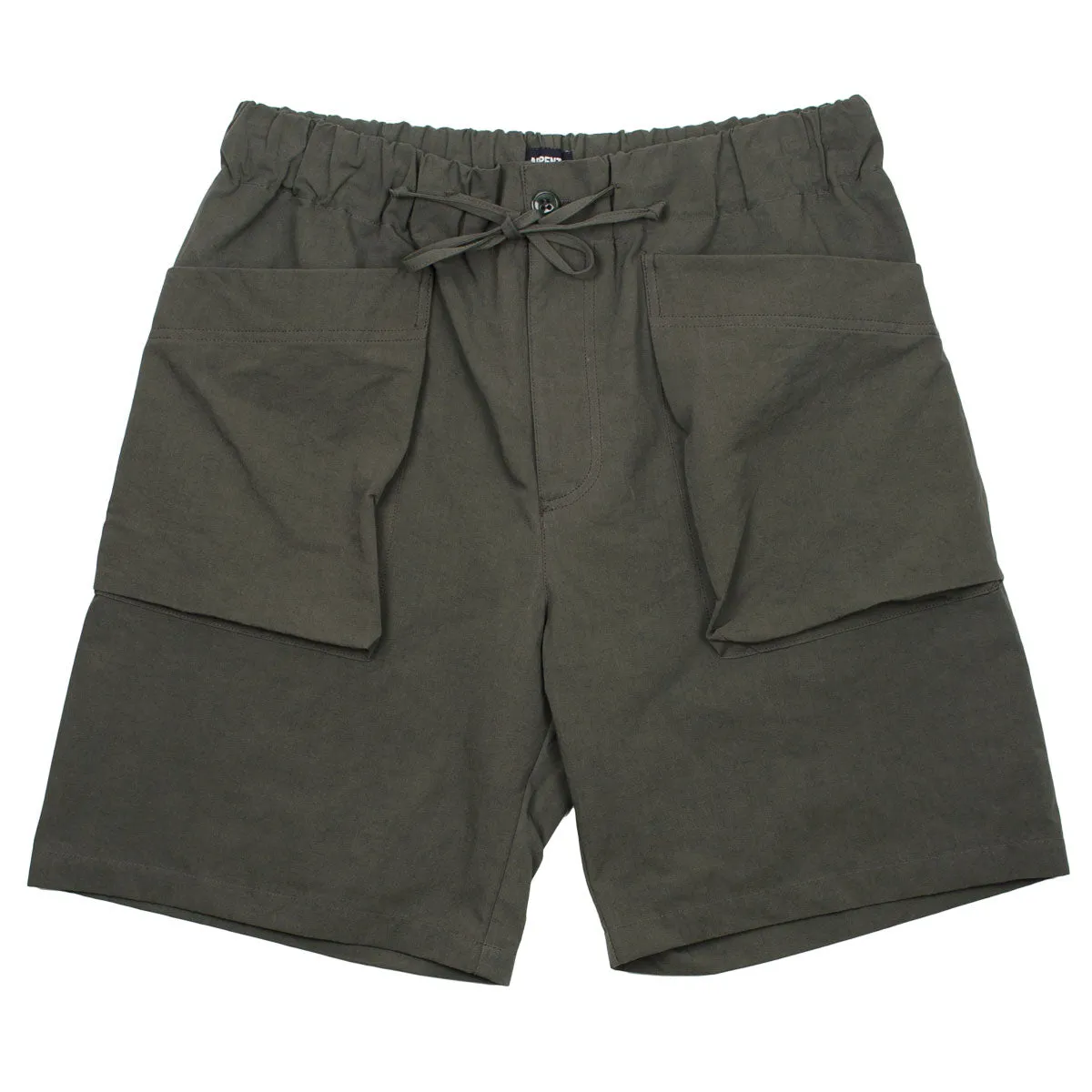 Arpenteur - Cargo Shorts Cotton / Linen Poplin - Dark Grey