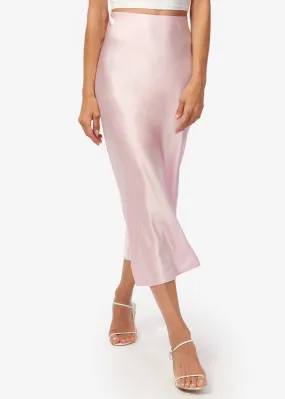 Aviva Silk Slip Skirt