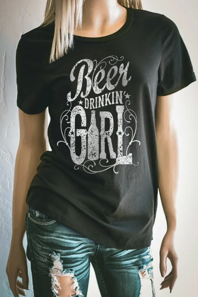 Beer Drinkin' Girl T-Shirt