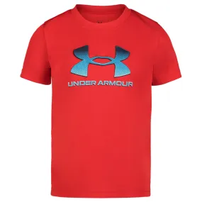 Boys' Under Armour Toddler Big Logo Mesh Fade T-Shirt