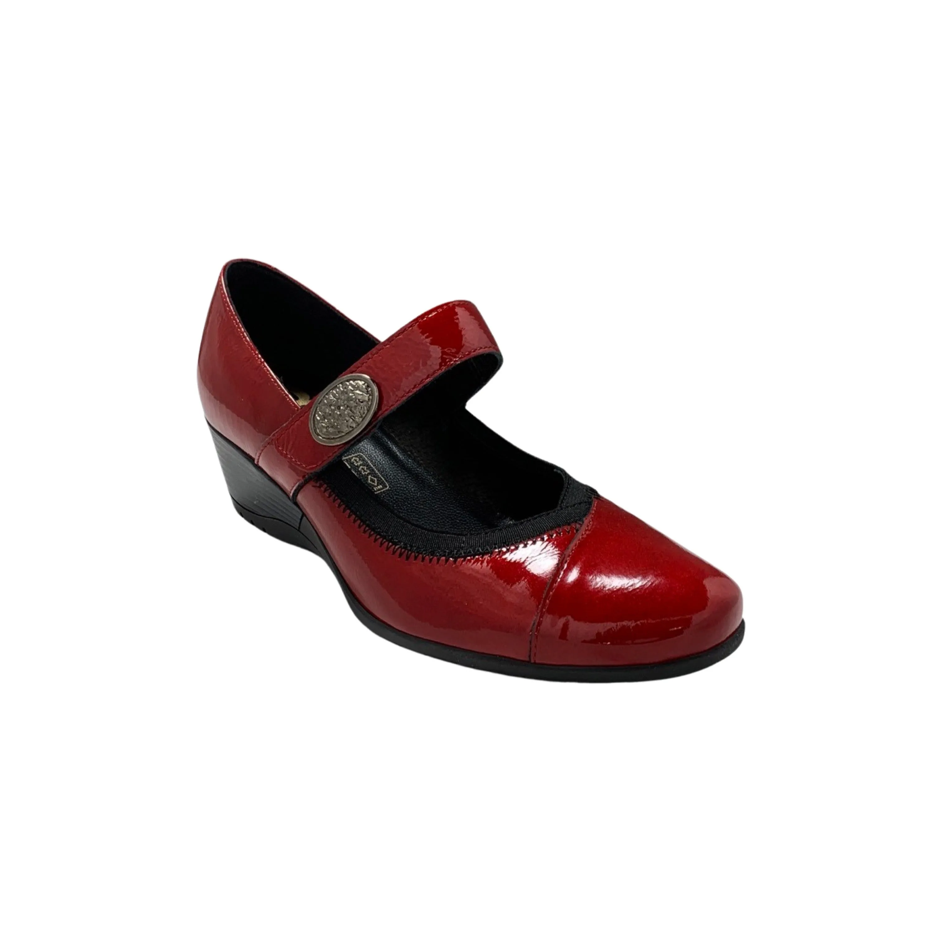 Canrato Red Patent Mary Jane