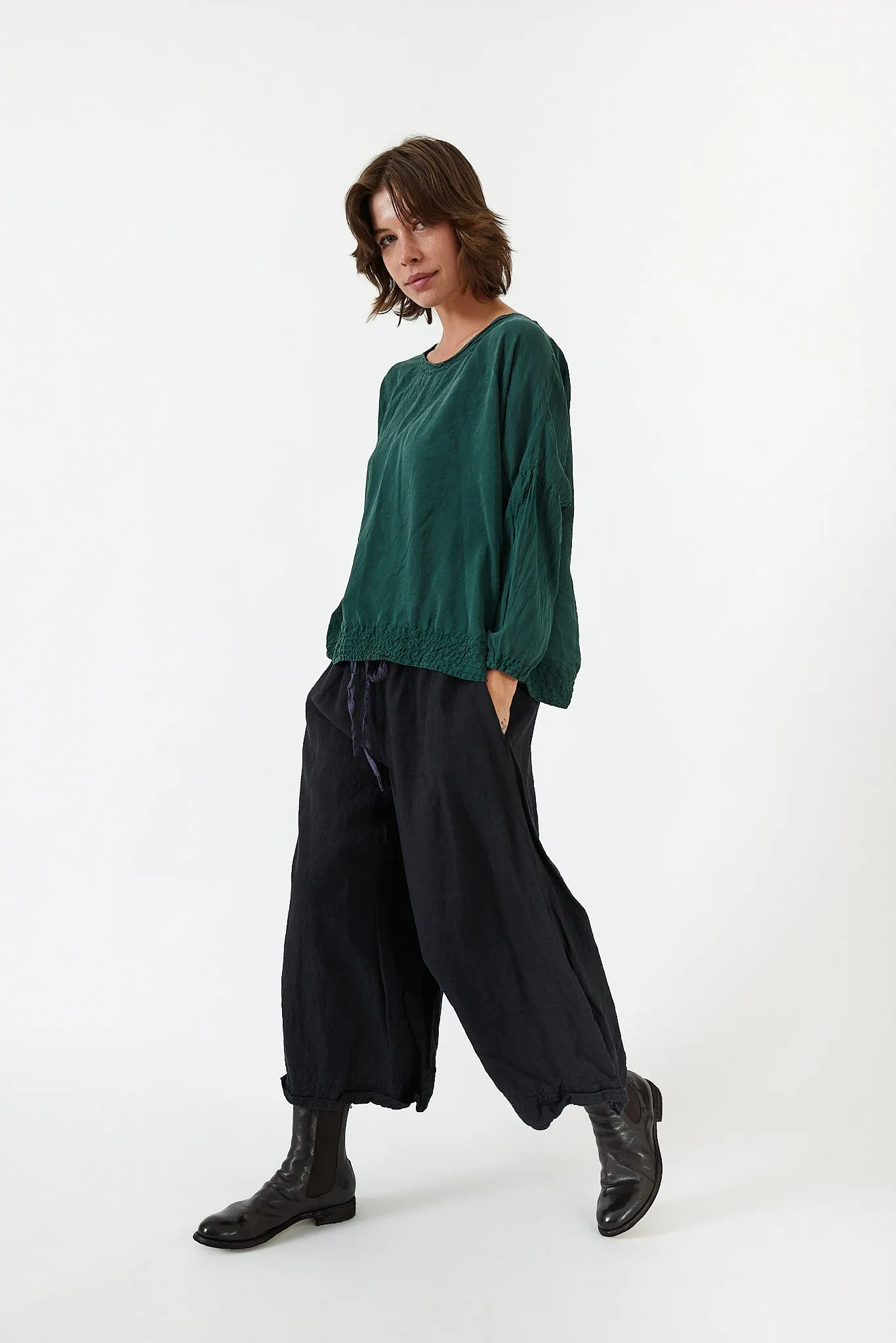 Chez Vidalenc - Coulisse L90W  Pants - Antic Linen