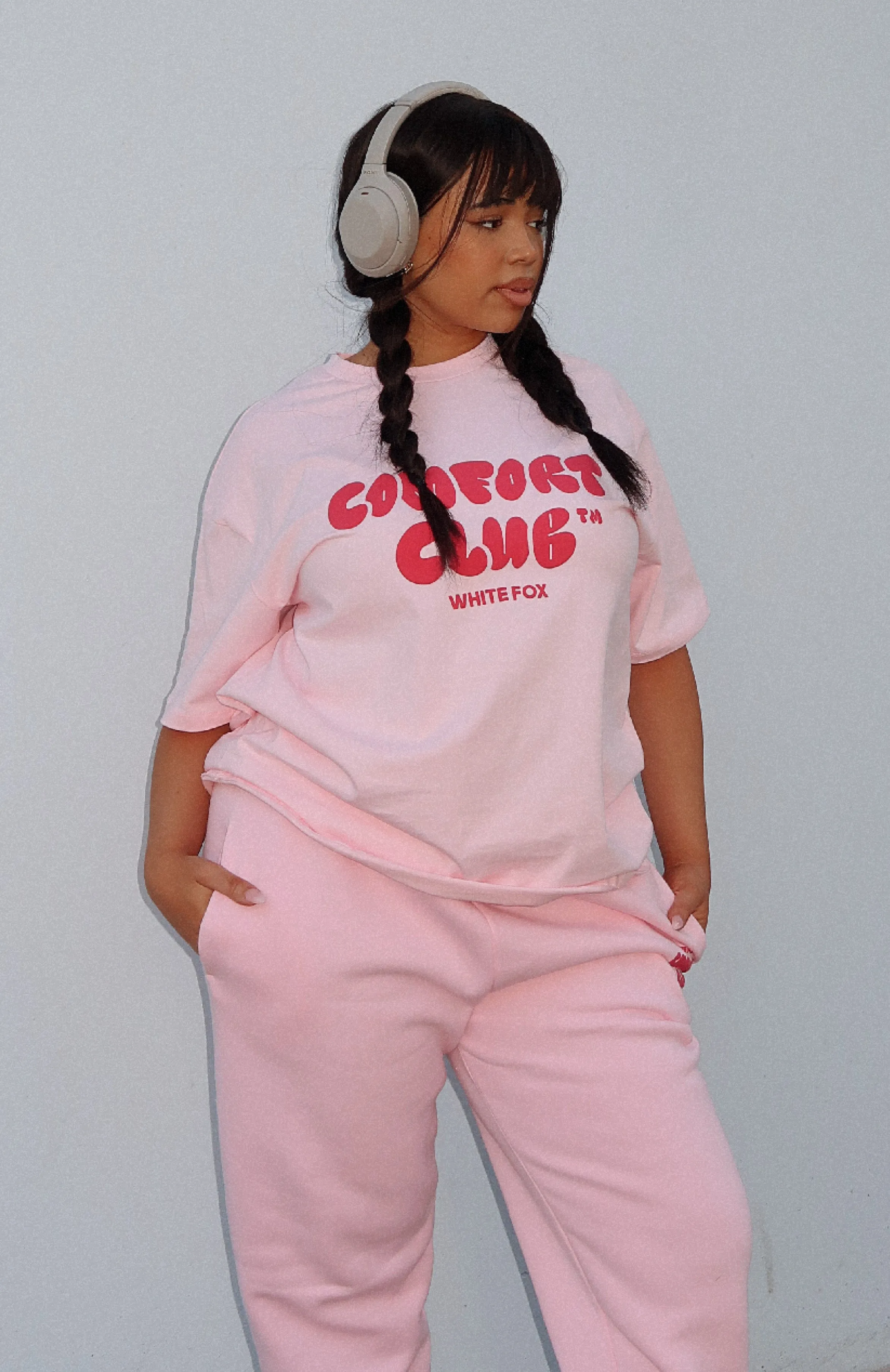 Comfort Club Oversized Tee Bon Bon