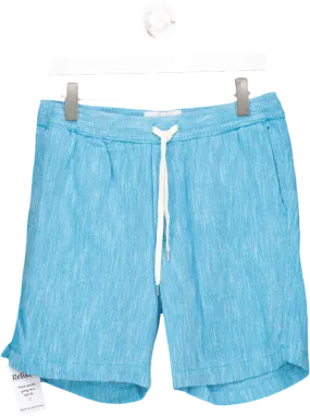 Corridor Blue Drawstring Jogger Shorts UK S