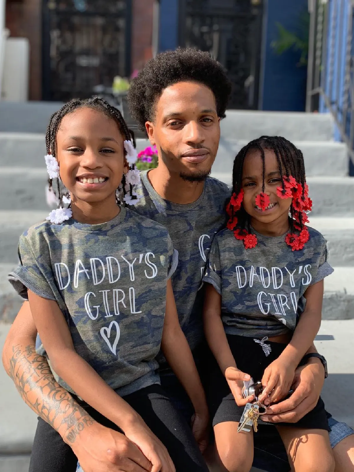 Daddy   Daddy's Girl Matching Camo Shirts