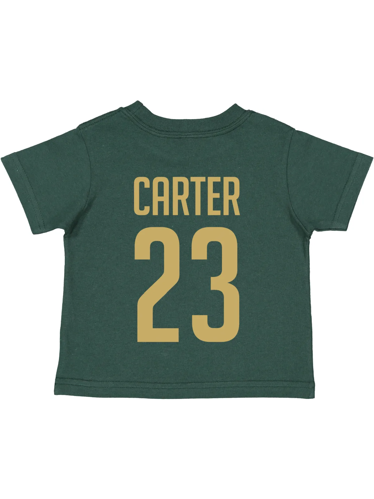 Daddy   Me Matching Jersey Shirts - Hunter Green