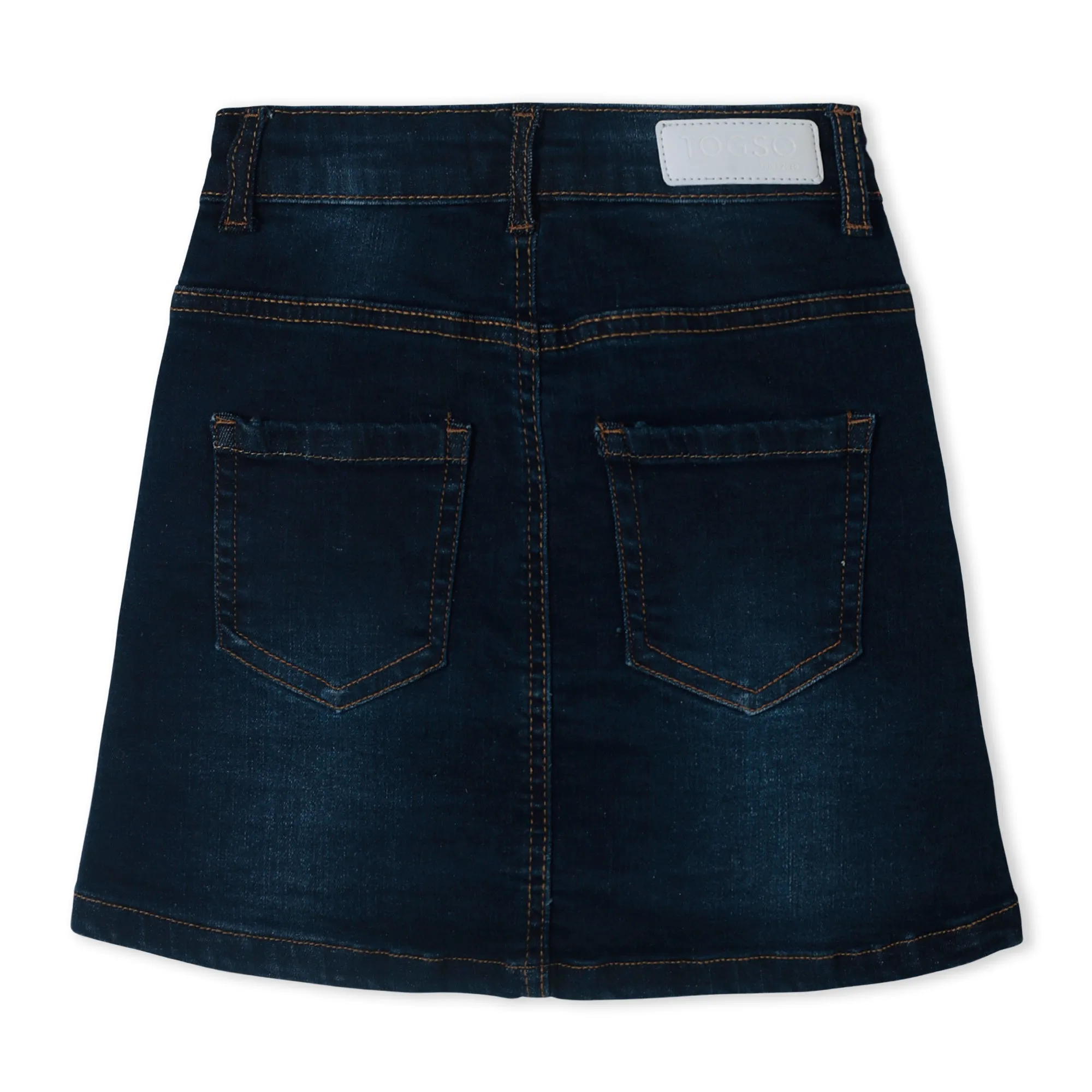 Dark Blue Denim Skirt