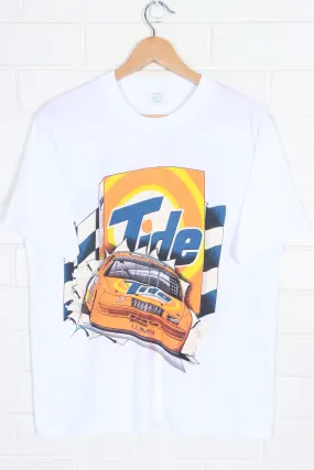 Darrell Waltrip #17 Dawn & Tide Front Back Single Stitch T-Shirt USA Made (L)