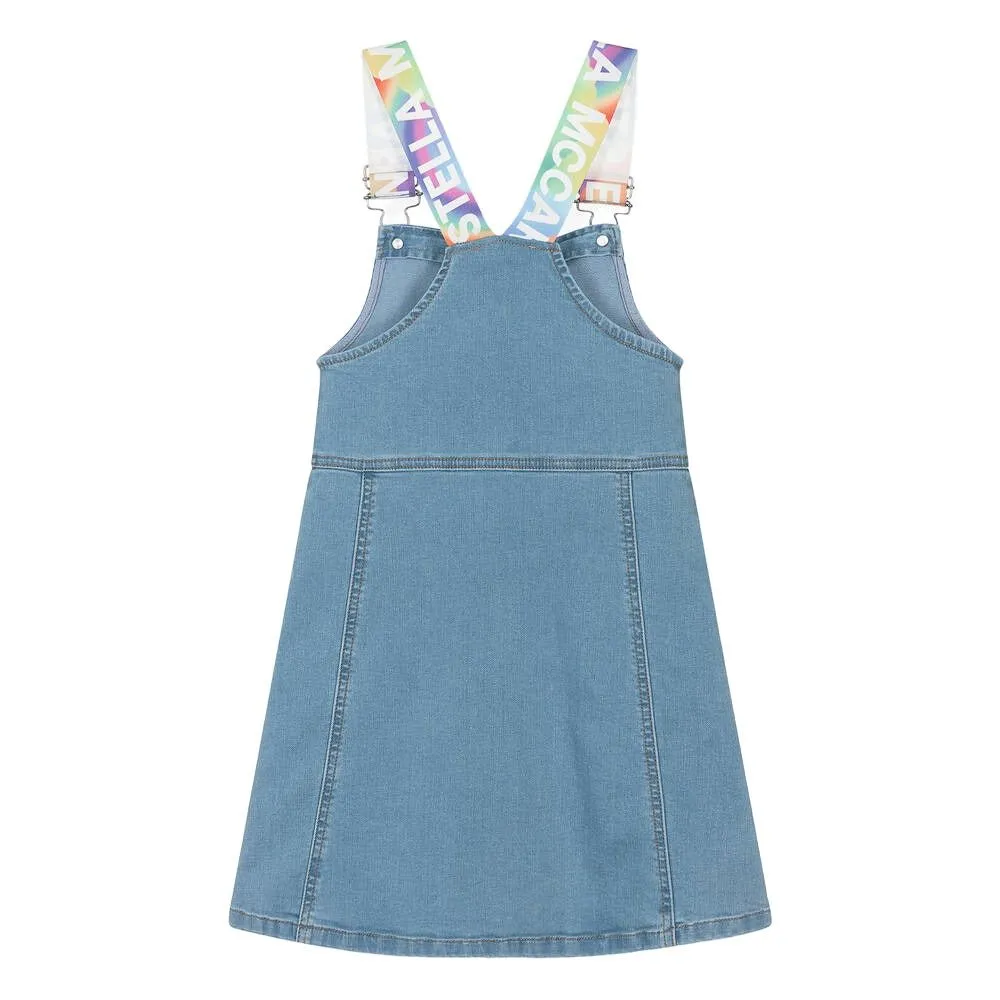 Denim Pinafore Dress