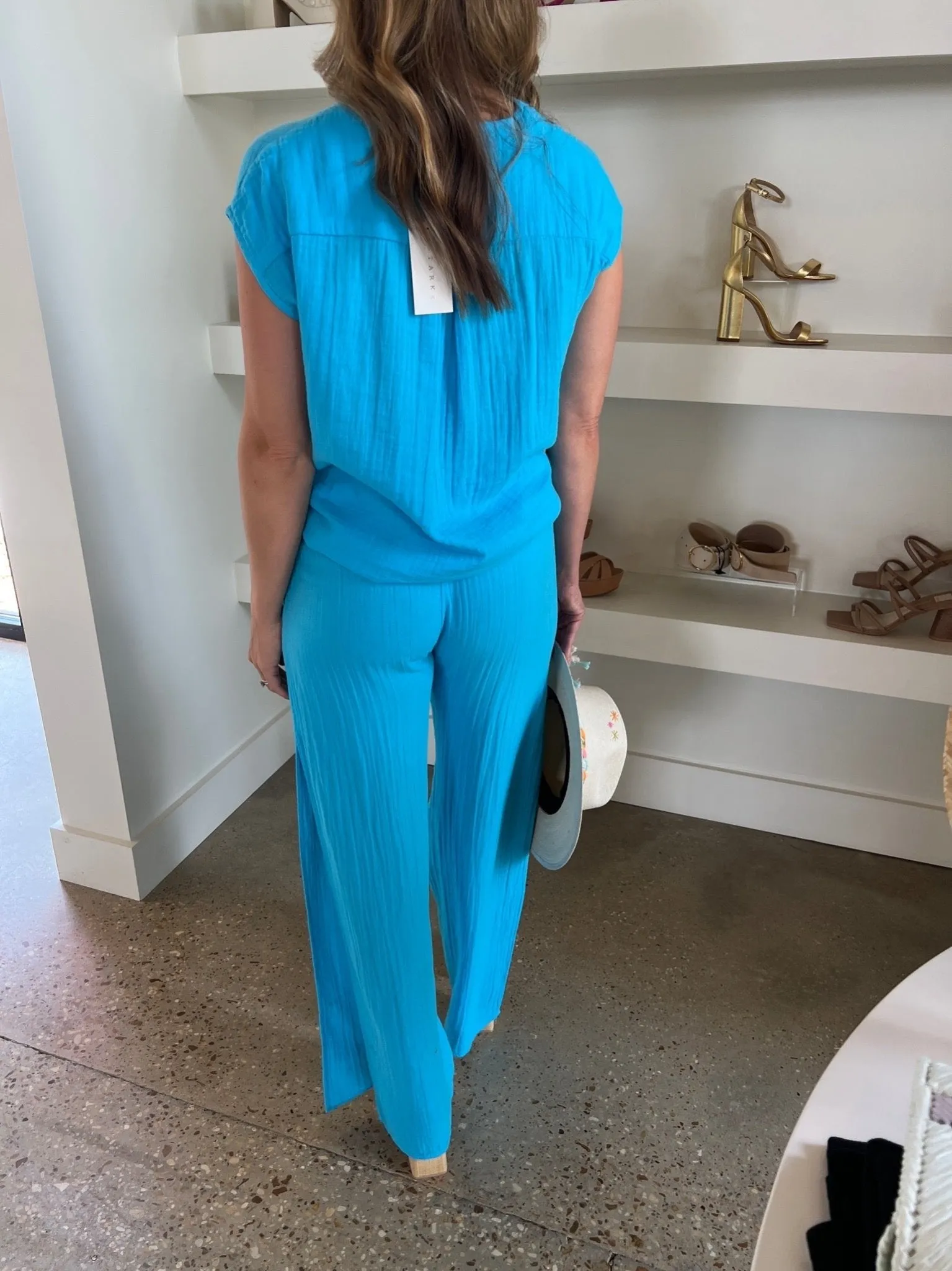 Exuma Blue Ashton Pant (Final Sale)