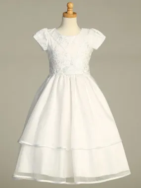 First Communion Gown with Sequins