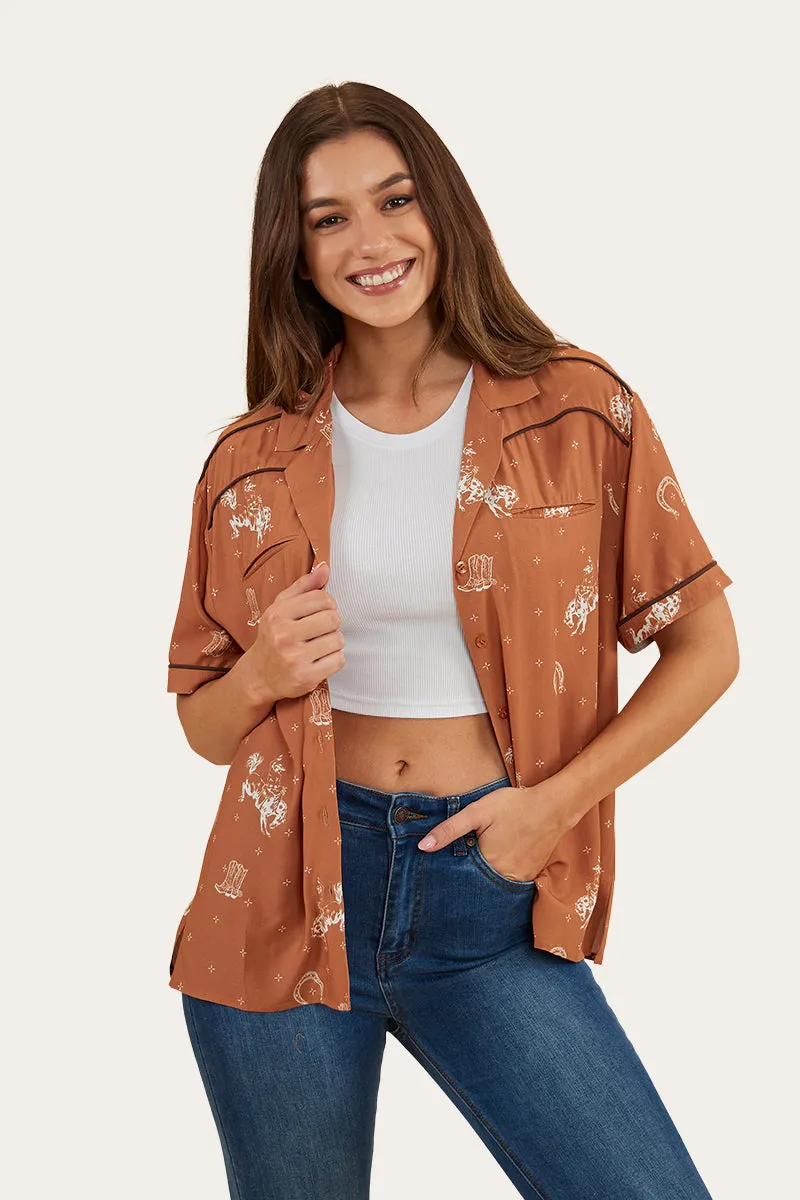 Gillian Womens Shirt - Copper