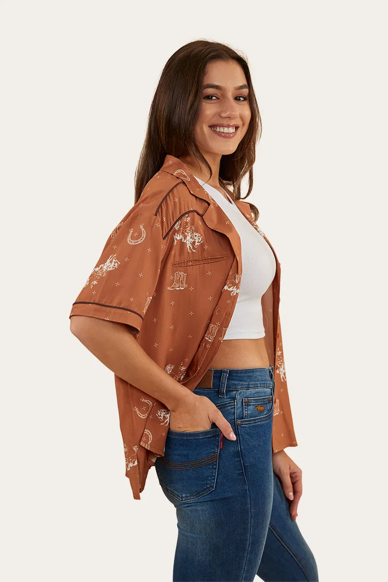 Gillian Womens Shirt - Copper