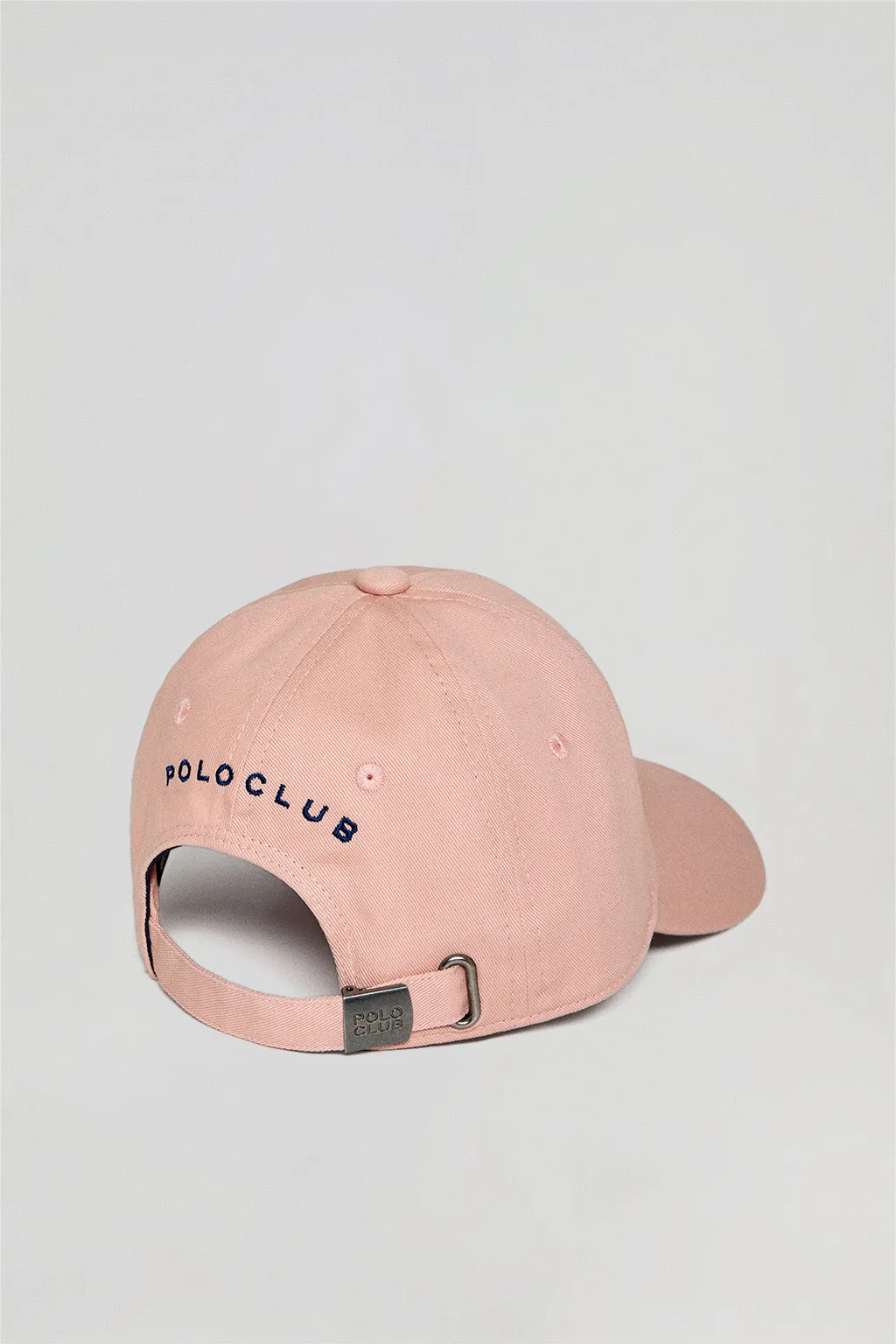 Gorra infantil rosa con logo bordado Rigby Go