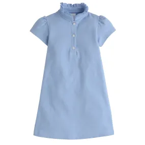 Hastings Polo Dress - Light Blue