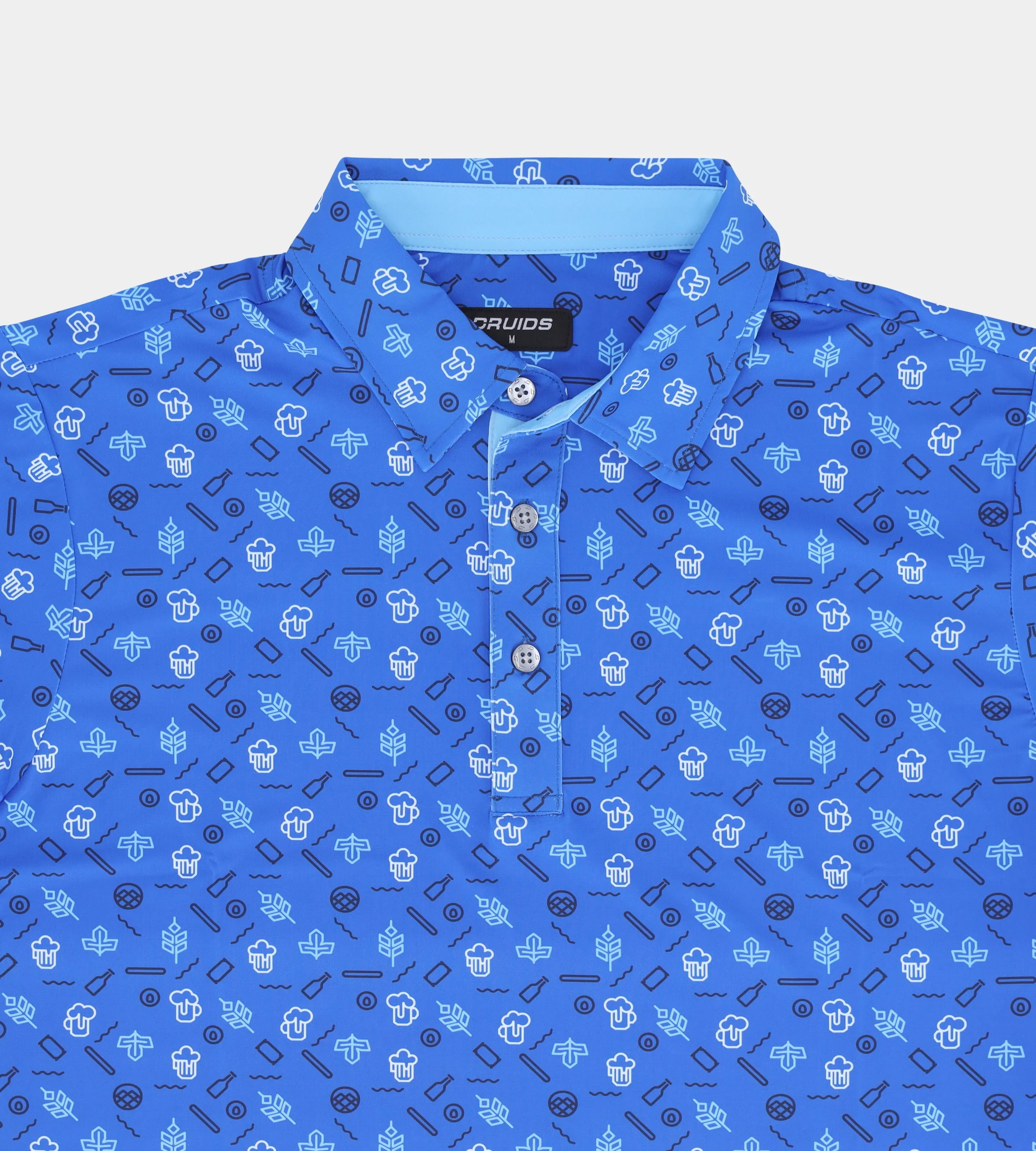 HOPS N BARLEY POLO - BLUE