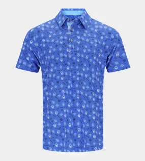 HOPS N BARLEY POLO - BLUE