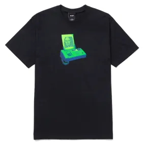 HUF T-SHIRT FACTS SS BLACK