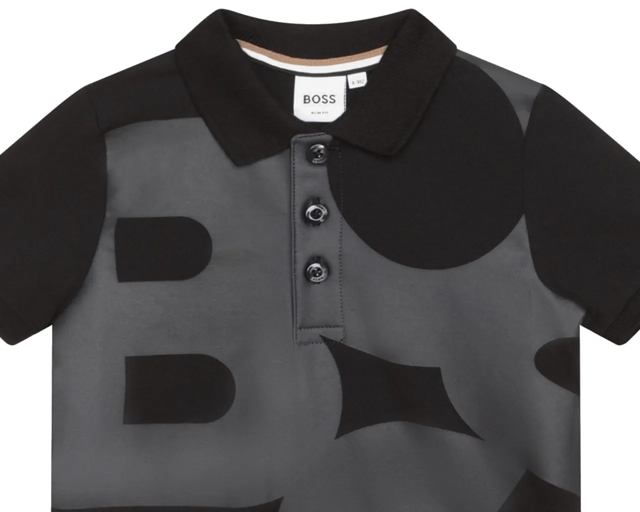 Hugo Boss Junior's J25M36 09B Polo Shirt Black