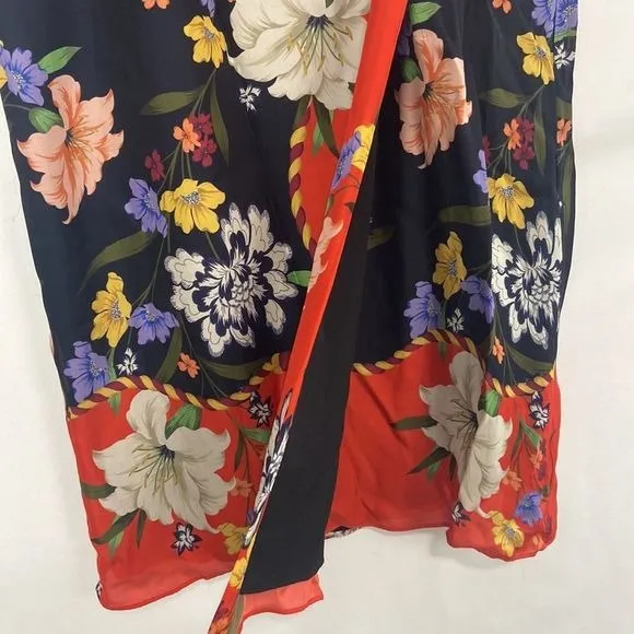 Kobi HalperinNWT Multi Floral Print Skirt