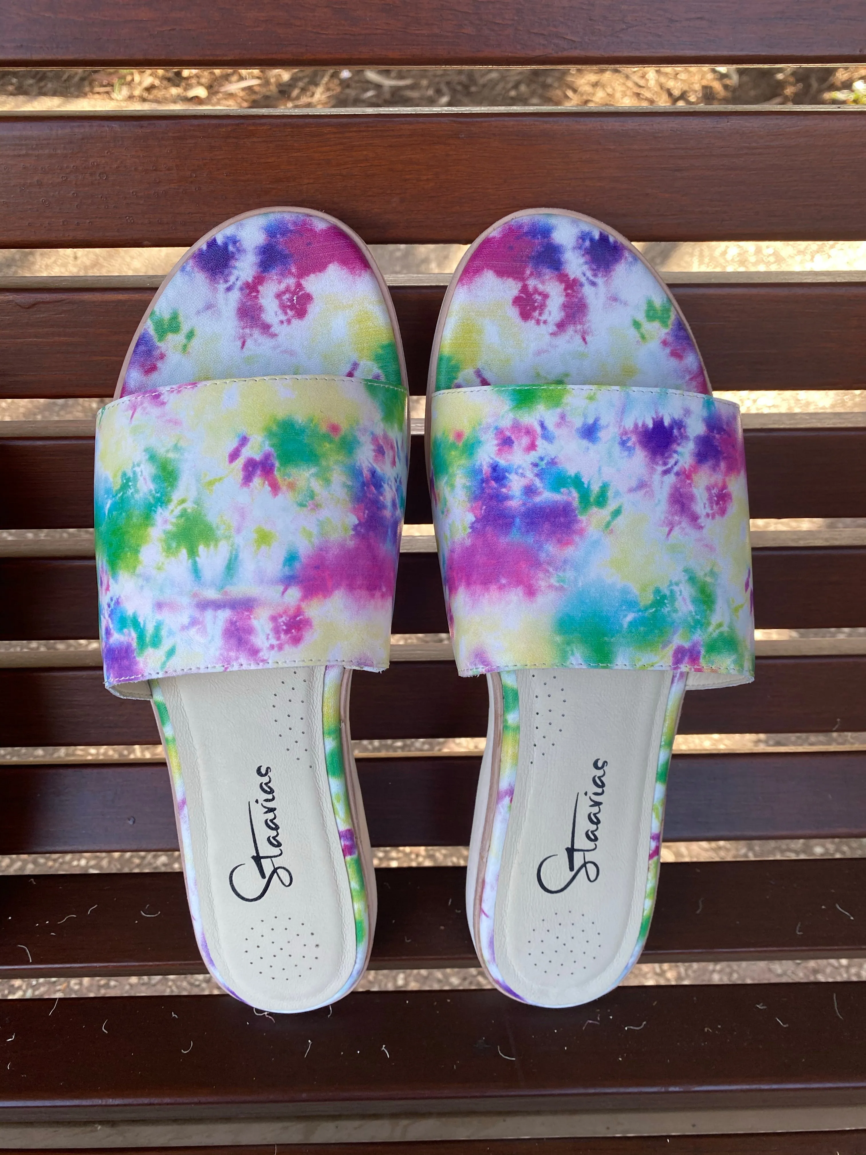 Lily Slides Tie-Dye