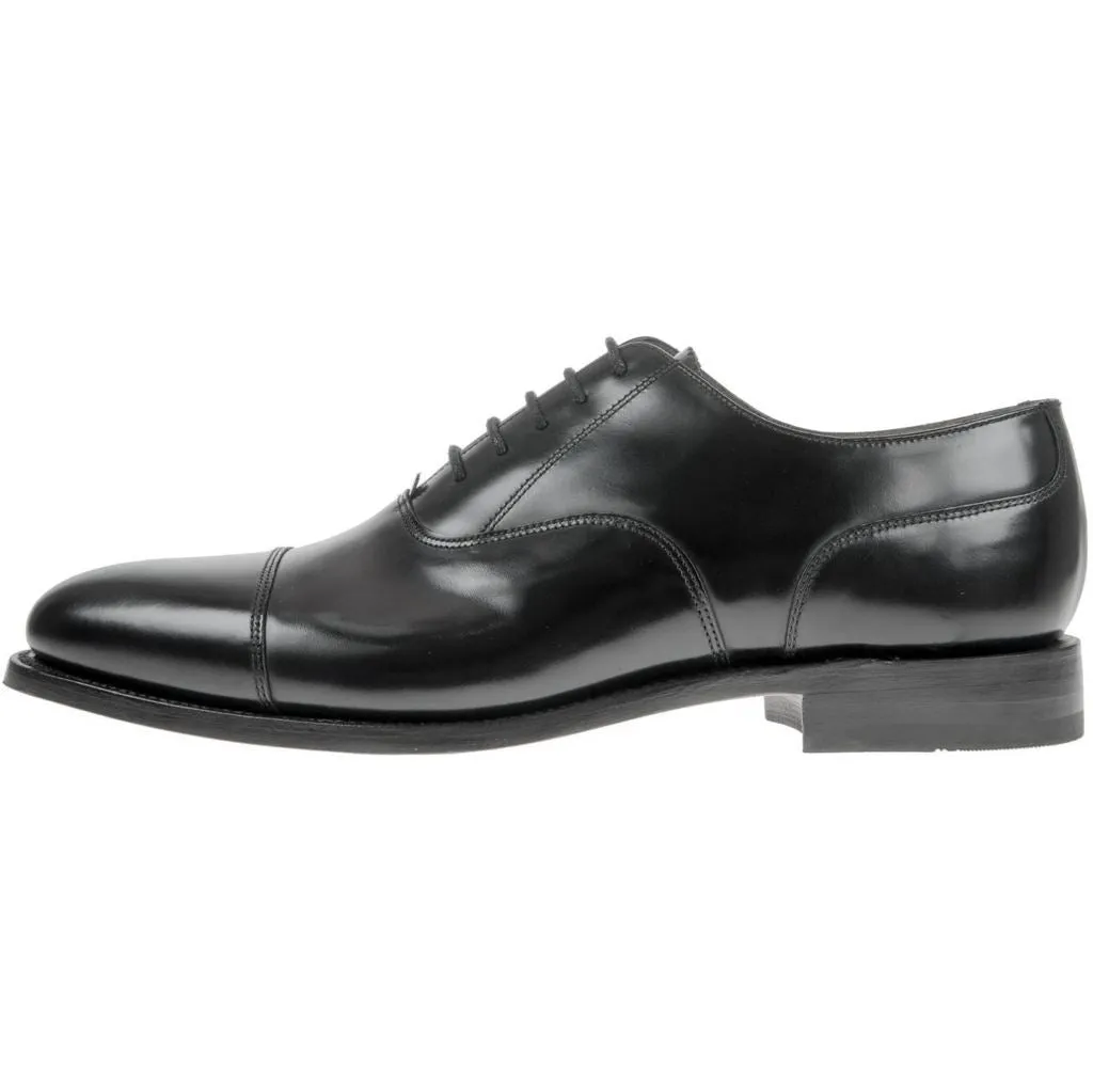 Loake 200 Black Mens Leather Oxford Formal Smart Lace-up Shoes - UK 9