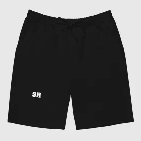 Men's fleece shorts - Black