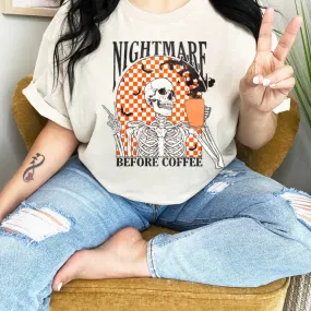 Nightmare Before Coffee Tee