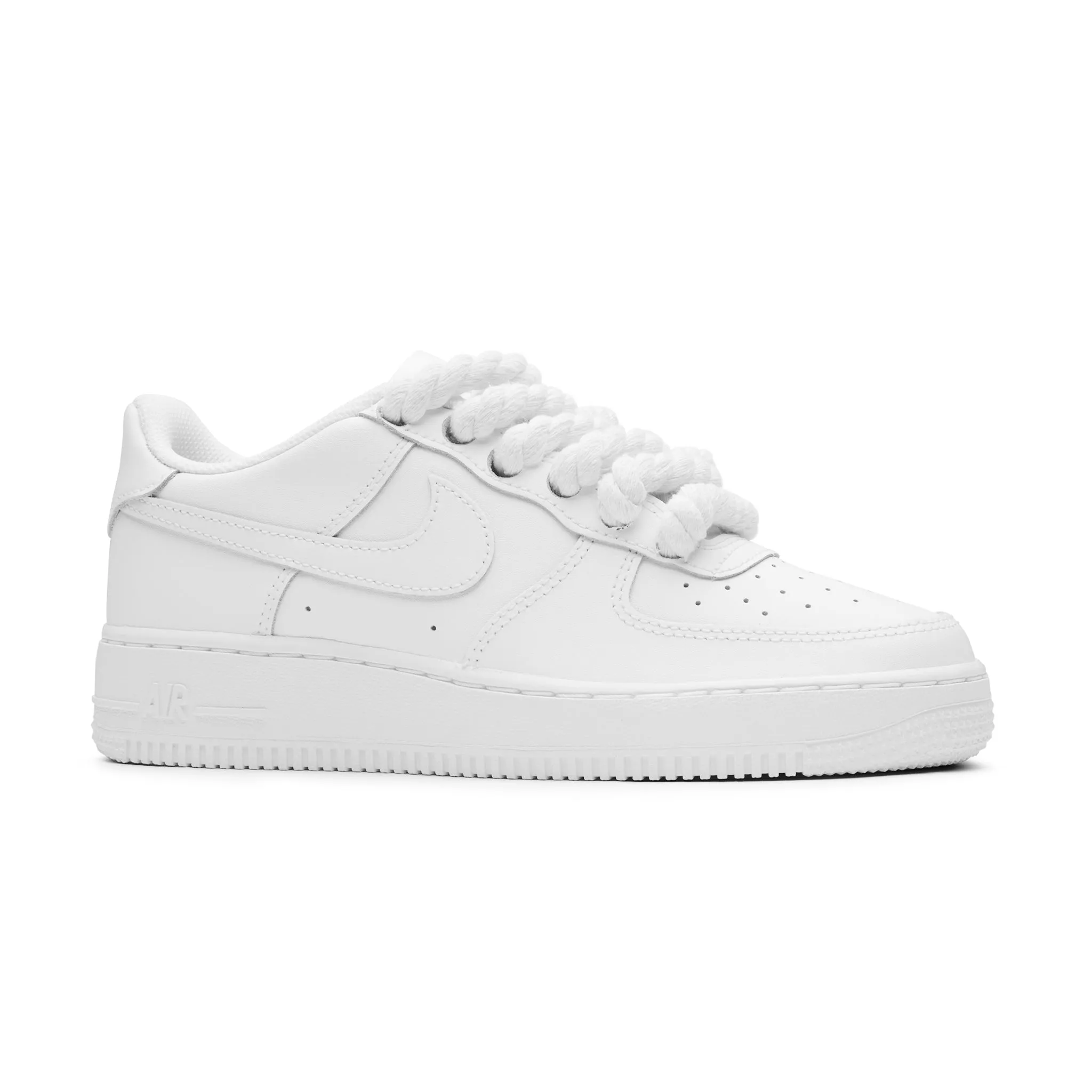 Nike Air Force 1 Low Rope Lace White (GS)