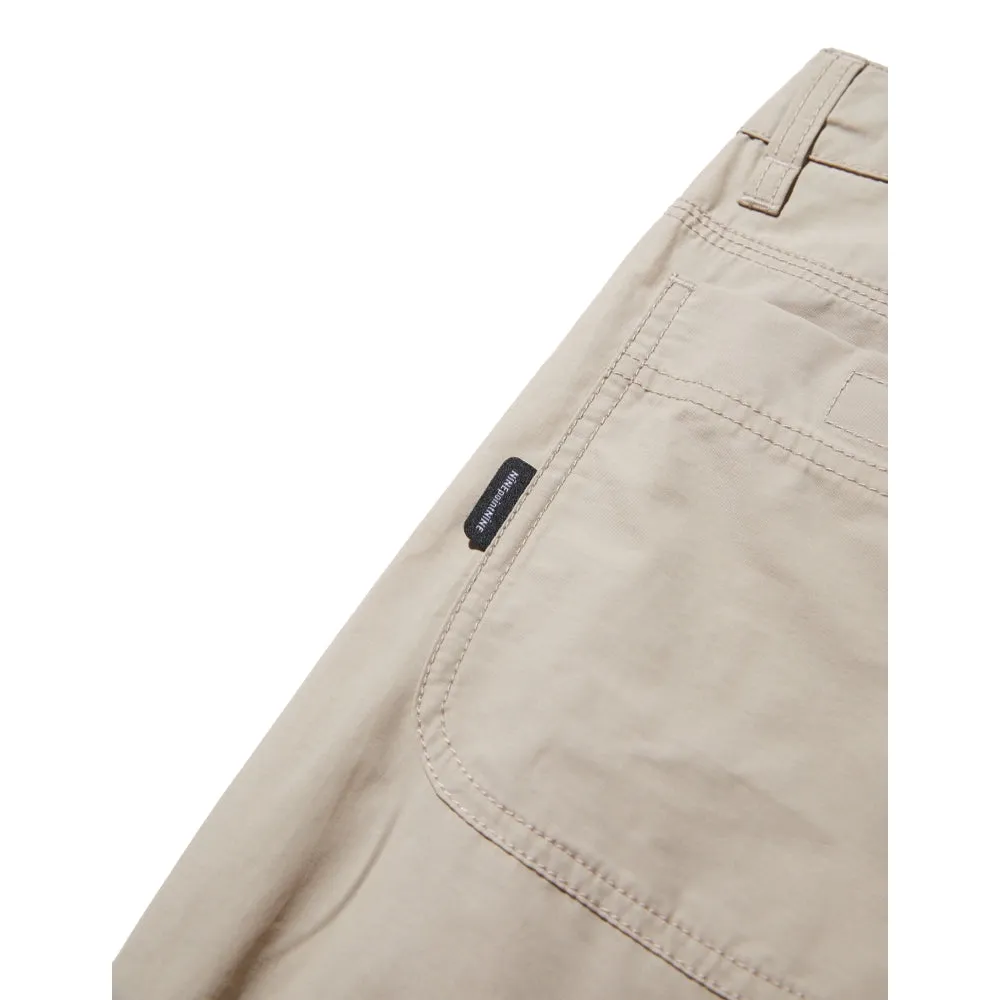 NINE POINT NINE GRAVEL WORK PANTS-KHAKI