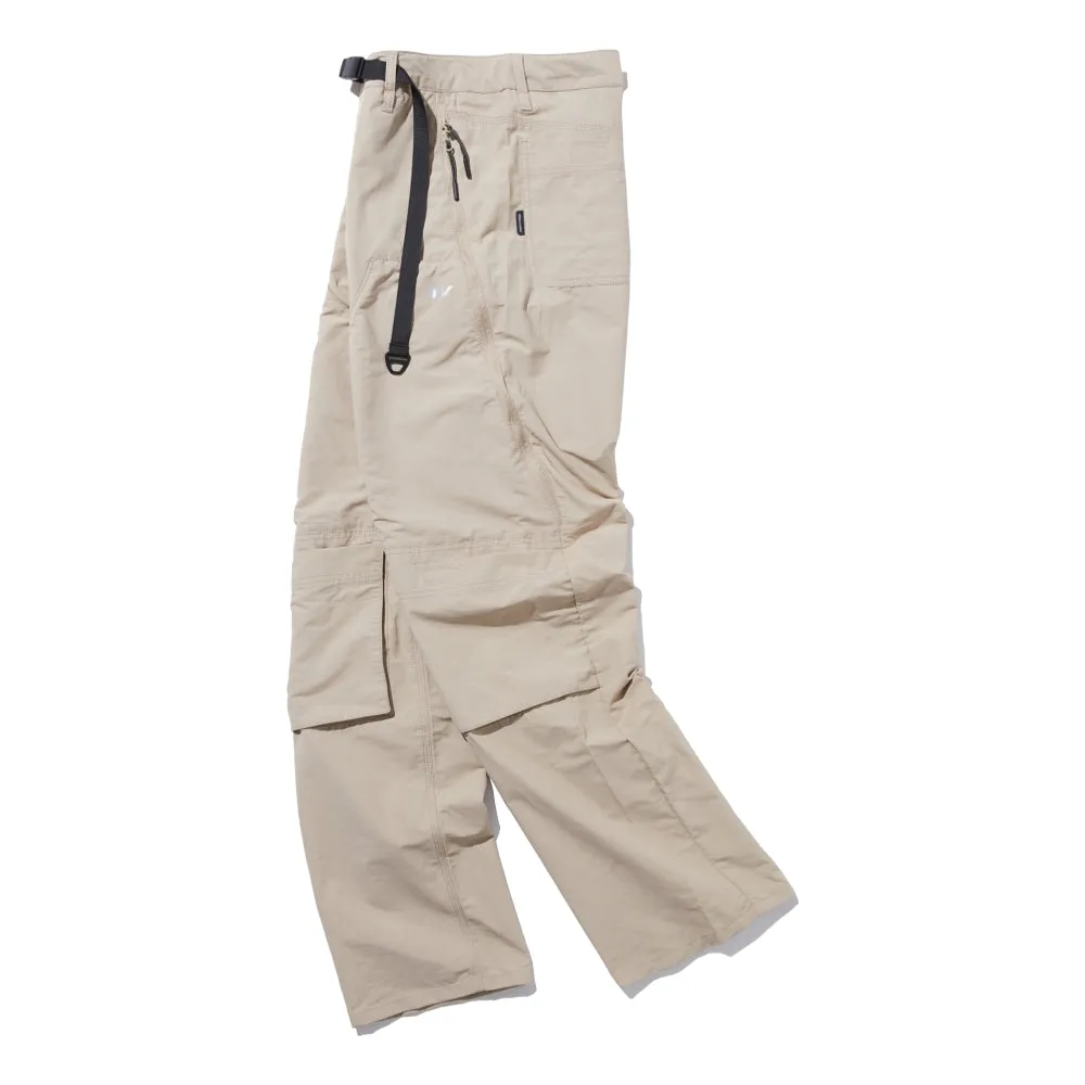 NINE POINT NINE GRAVEL WORK PANTS-KHAKI