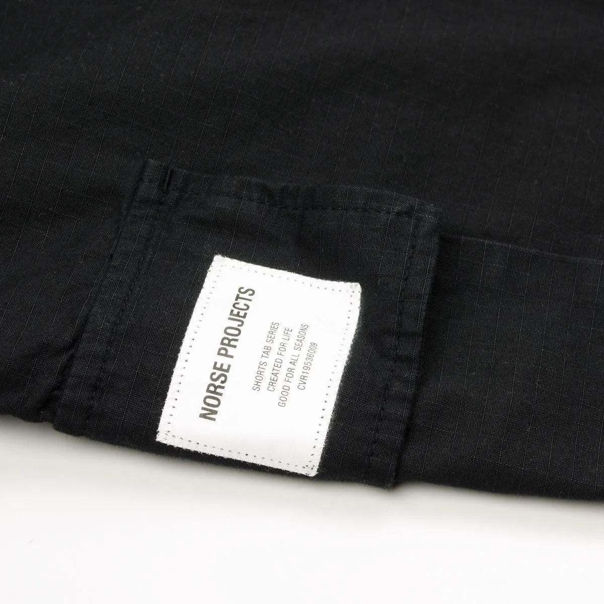 Norse Projects - Lukas Tab Series Ripstop Shorts - Black