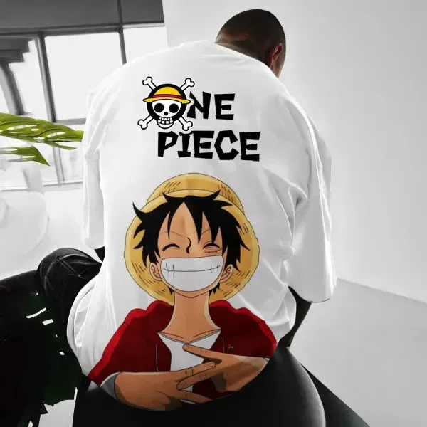 ONE PIECE Large Size Anime T-Shirt