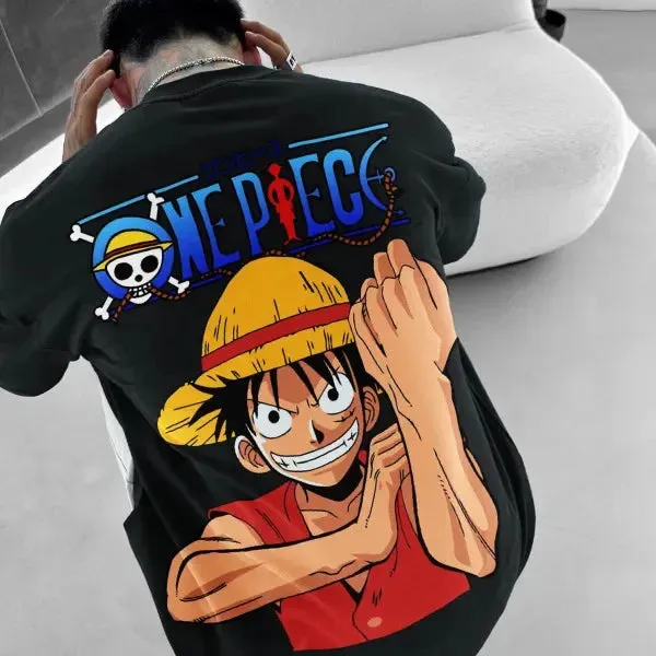 ONE PIECE Large Size Anime T-Shirt