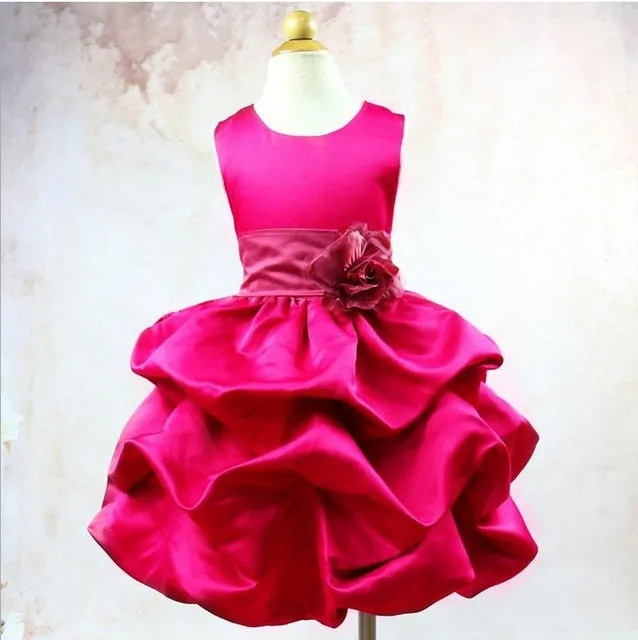 Princess Flower Cake Gown