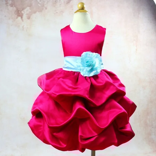 Princess Flower Cake Gown