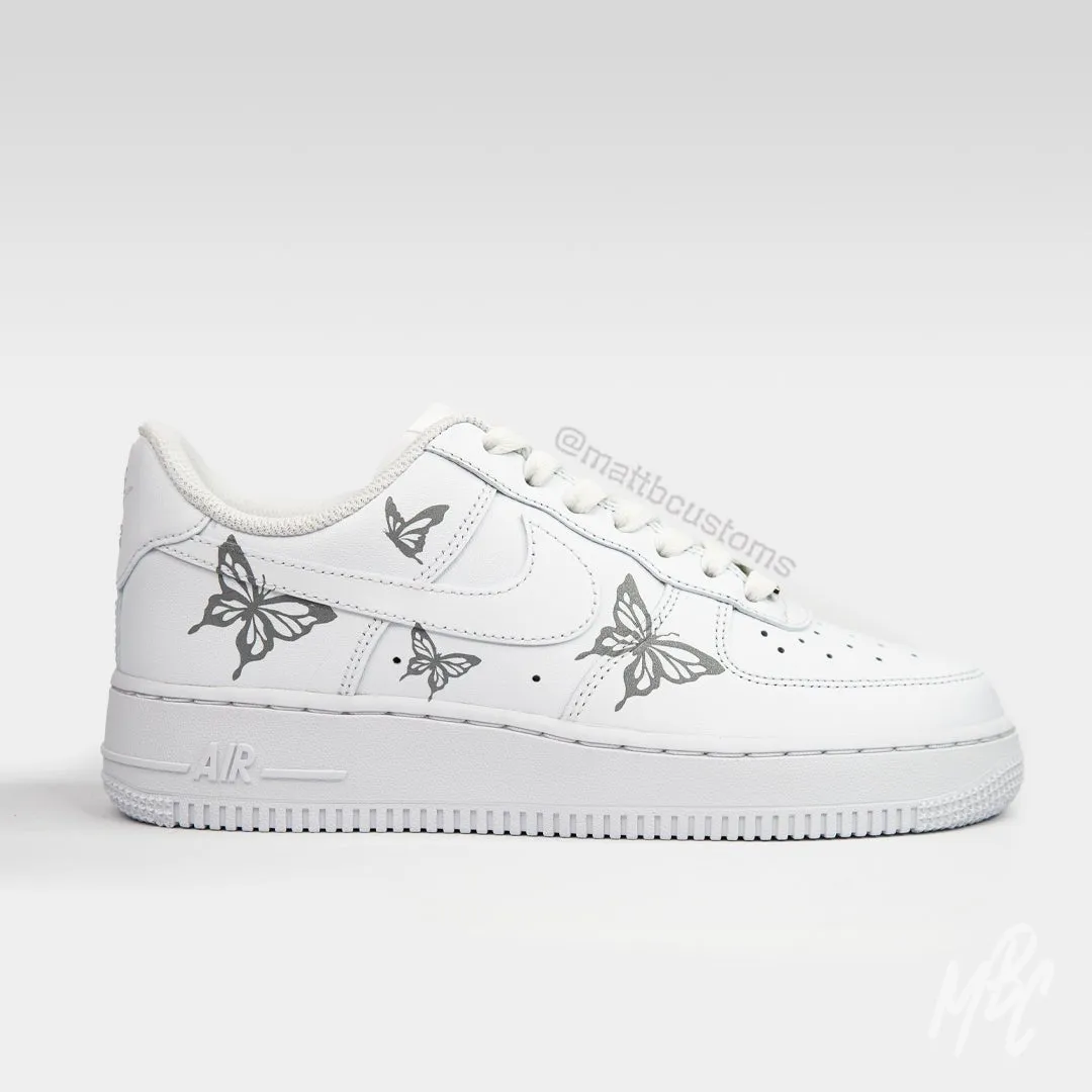 Reflective Butterflies - Air Force 1 Custom