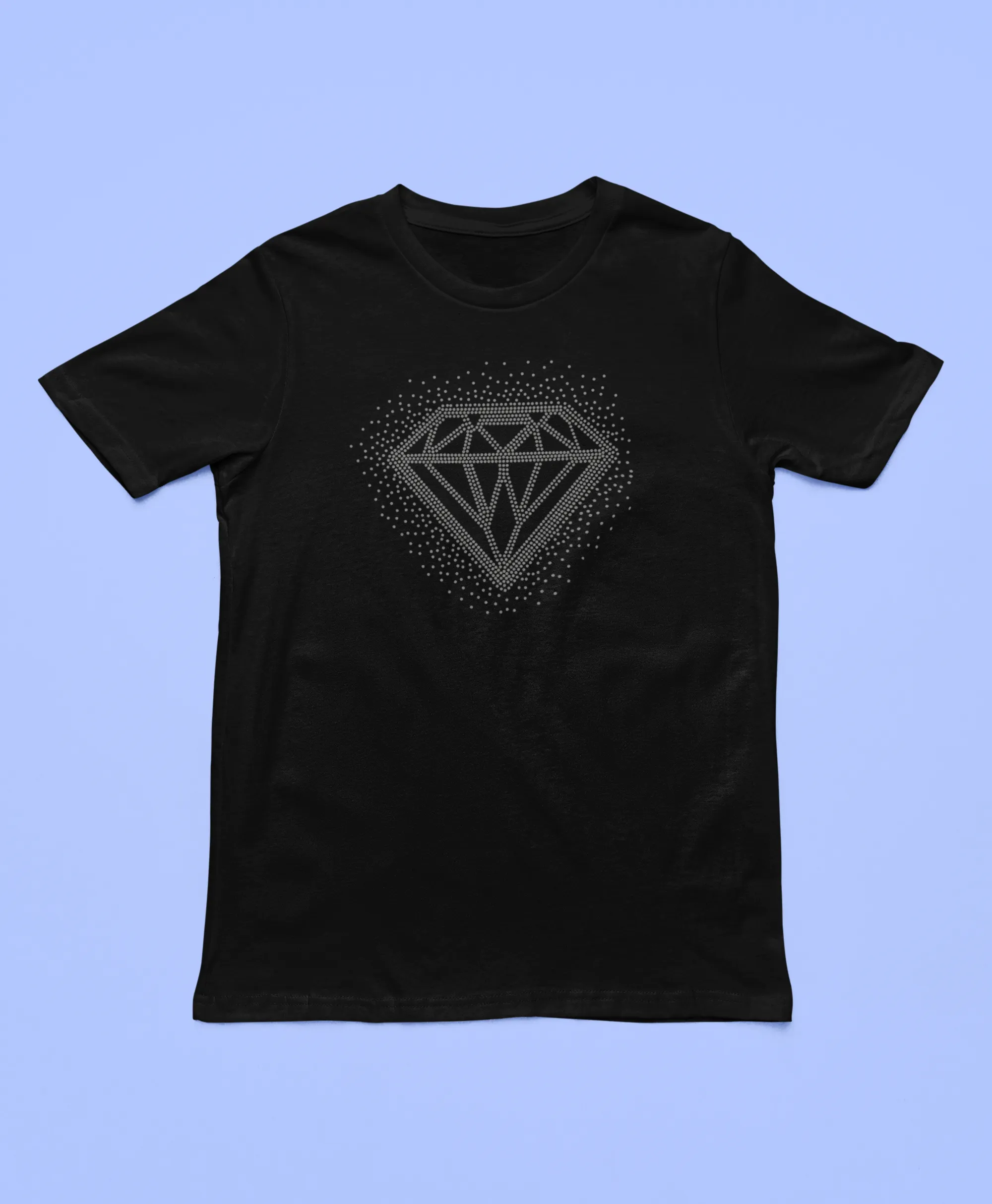 Rhinestone design shirts