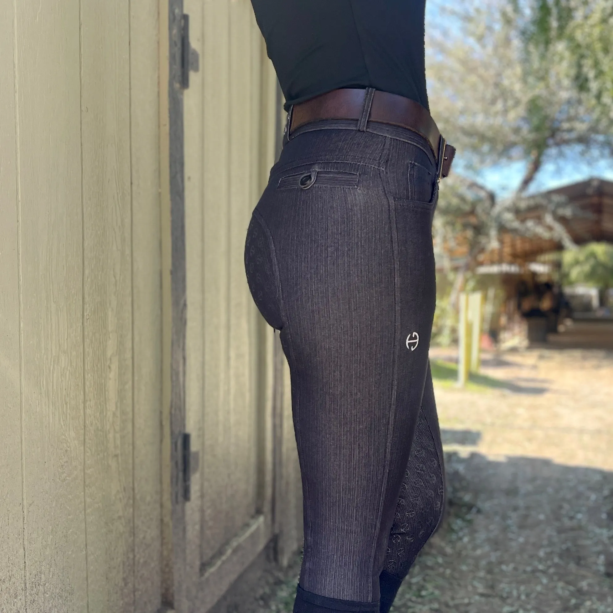 Sarah Full Seat Denim Breeches