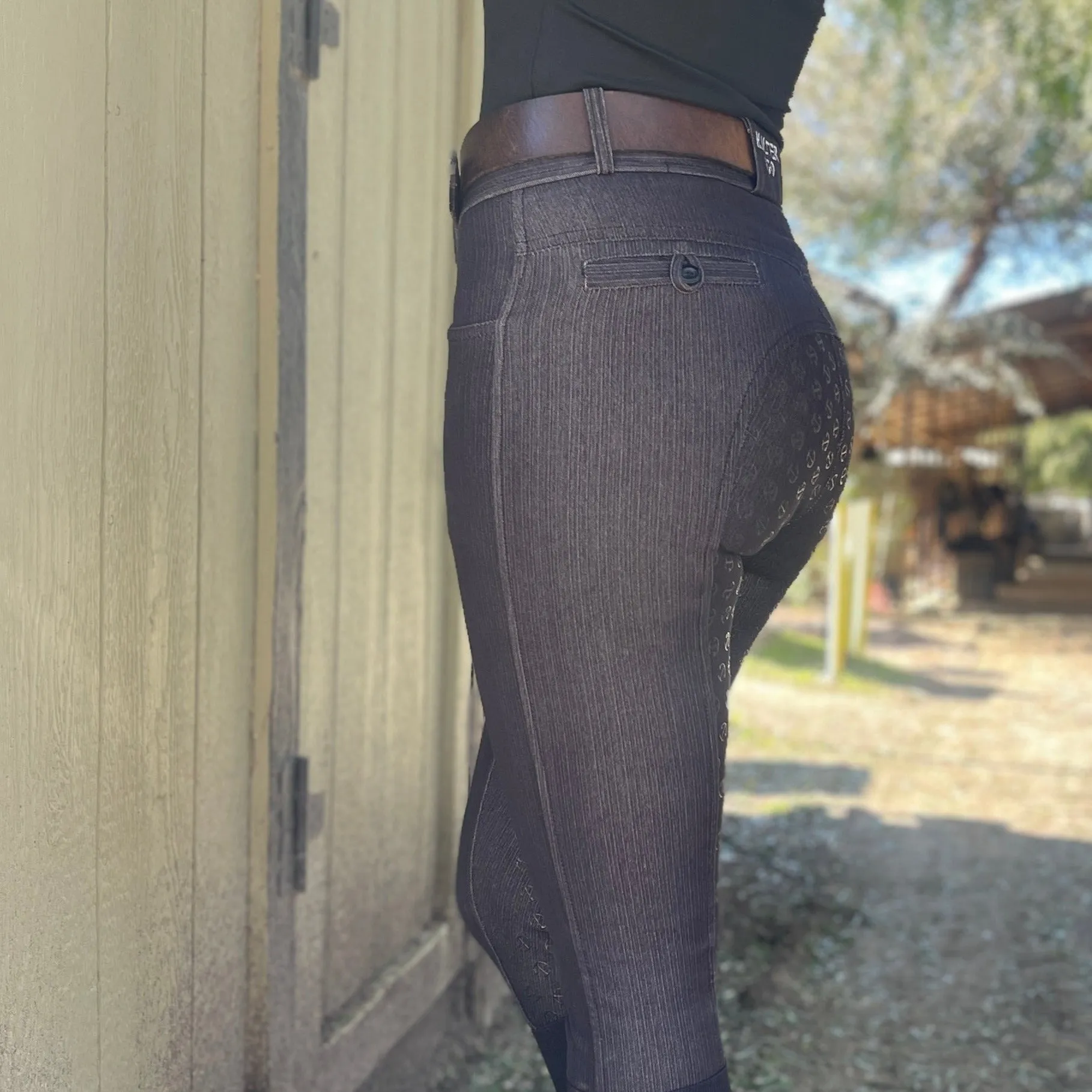 Sarah Full Seat Denim Breeches