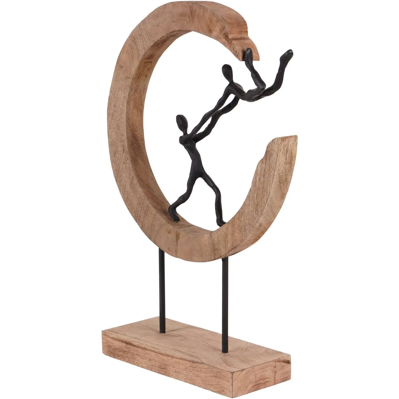 Sculpture On Wooden Stand