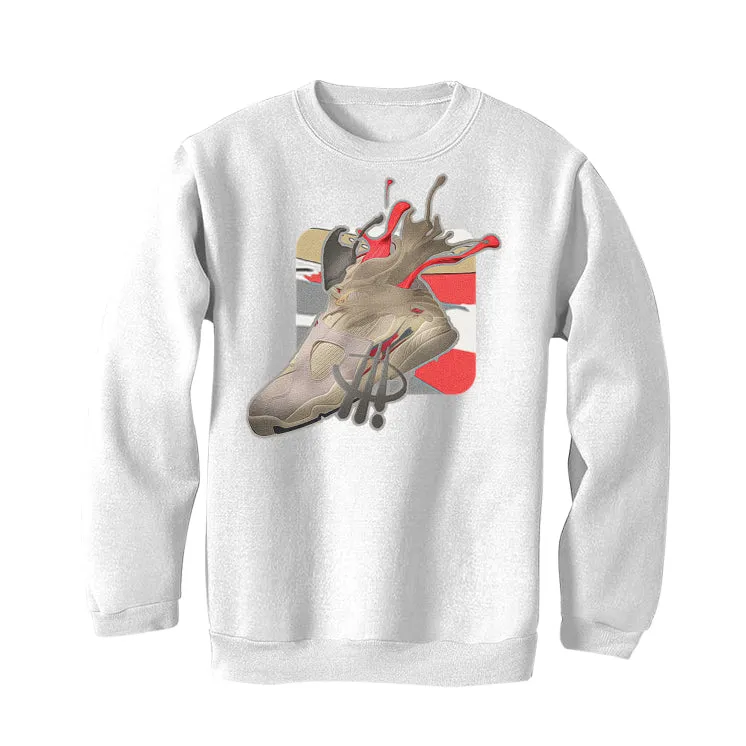 SoleFly x Air Jordan 8 Mi Casa Es Su Casa | illcurrency White T-Shirt (SPLASH)