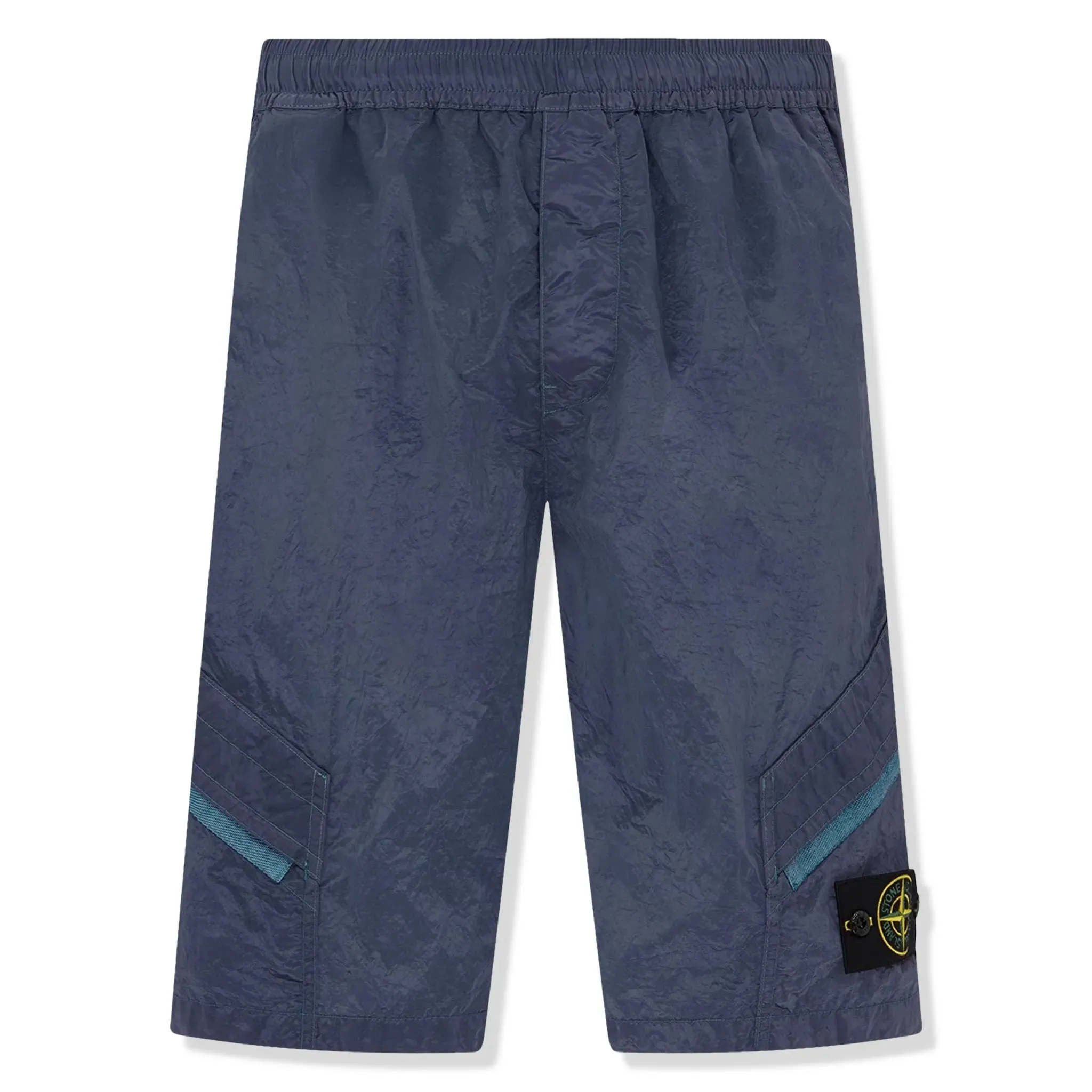 Stone Island Nylon Metal Avio Blue Shorts