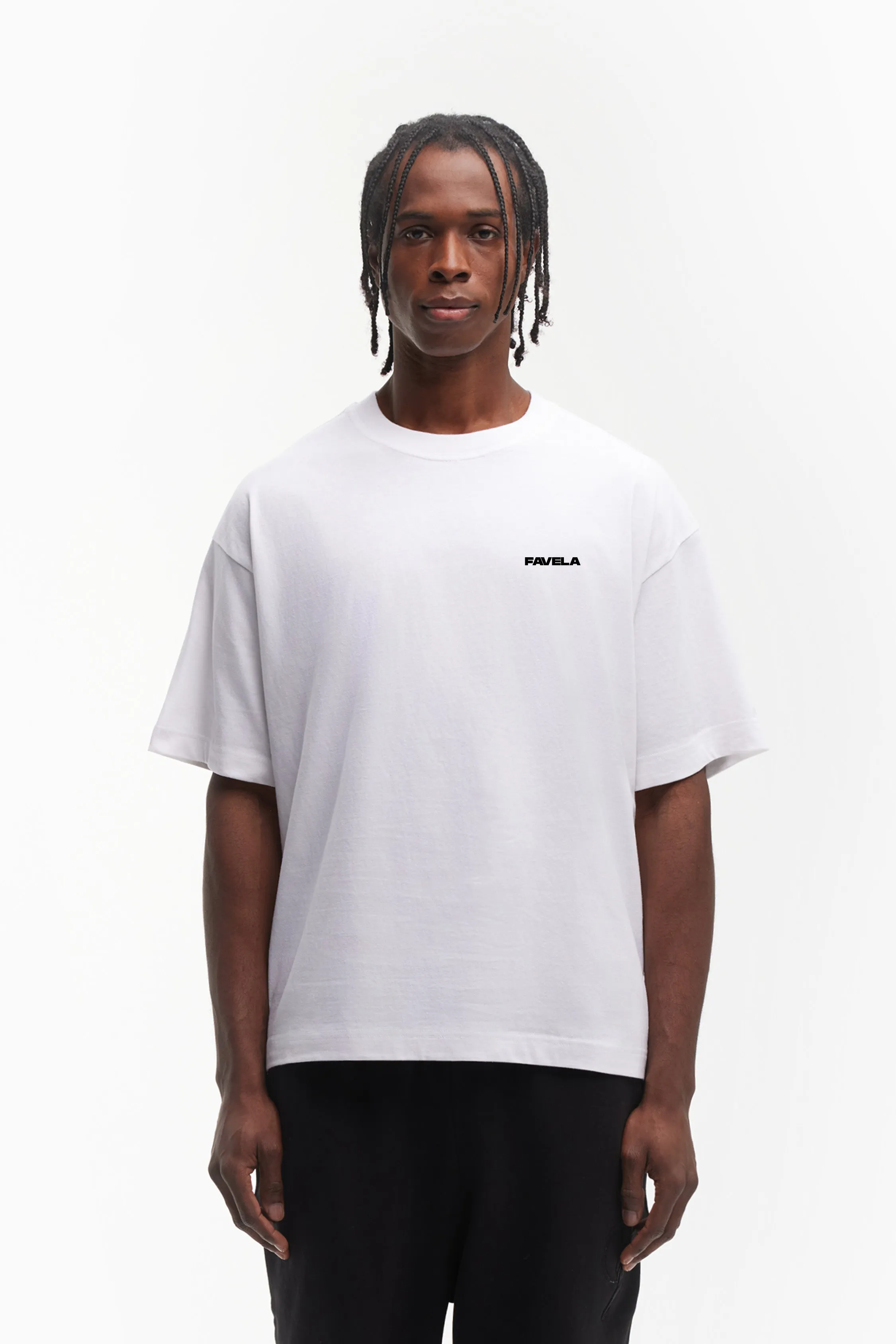 TEAM FAVELA WHITE T-SHIRT