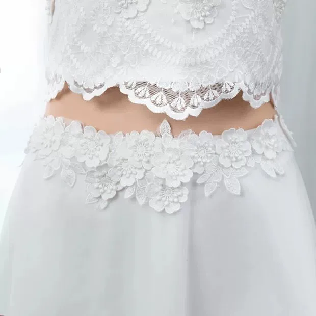 The Eartha Wedding Bridal Separates Cropped Top Maxi & Skirt (Customisable)