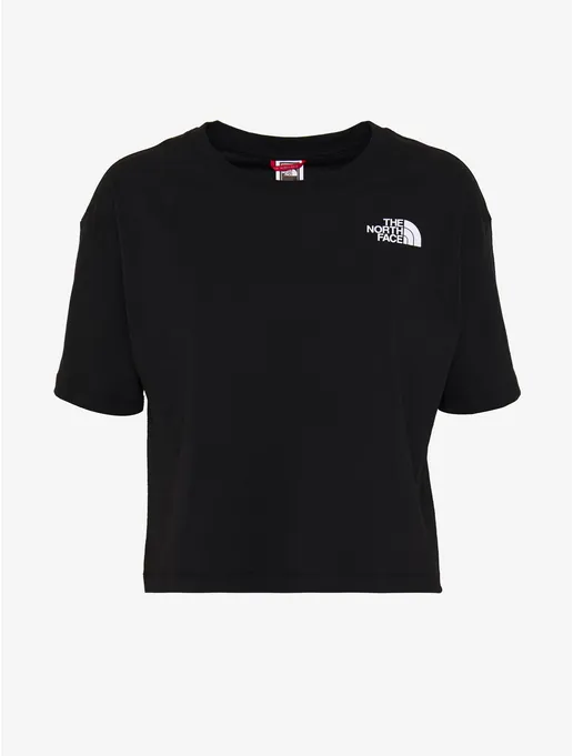 The North Face Crop Dome Tee girls' t-shirt NF0A82ECJK31 black